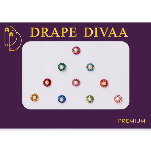 Multicolour Floral Stone Bindis